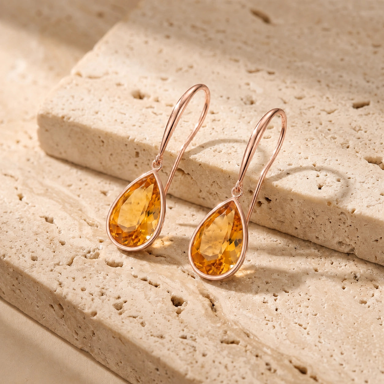 Rose Gold Citrine — Mariaamelia