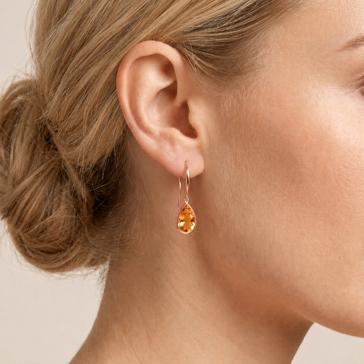 Rose Gold Citrine — Mariaamelia