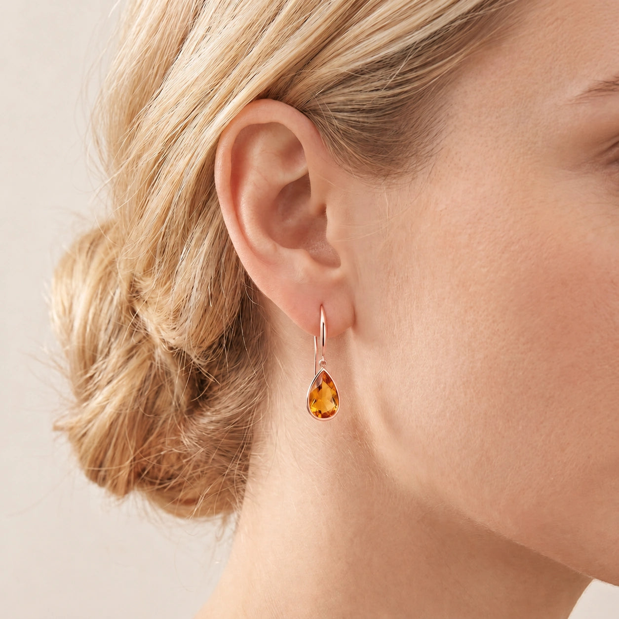 Rose Gold Citrine — Mariaamelia