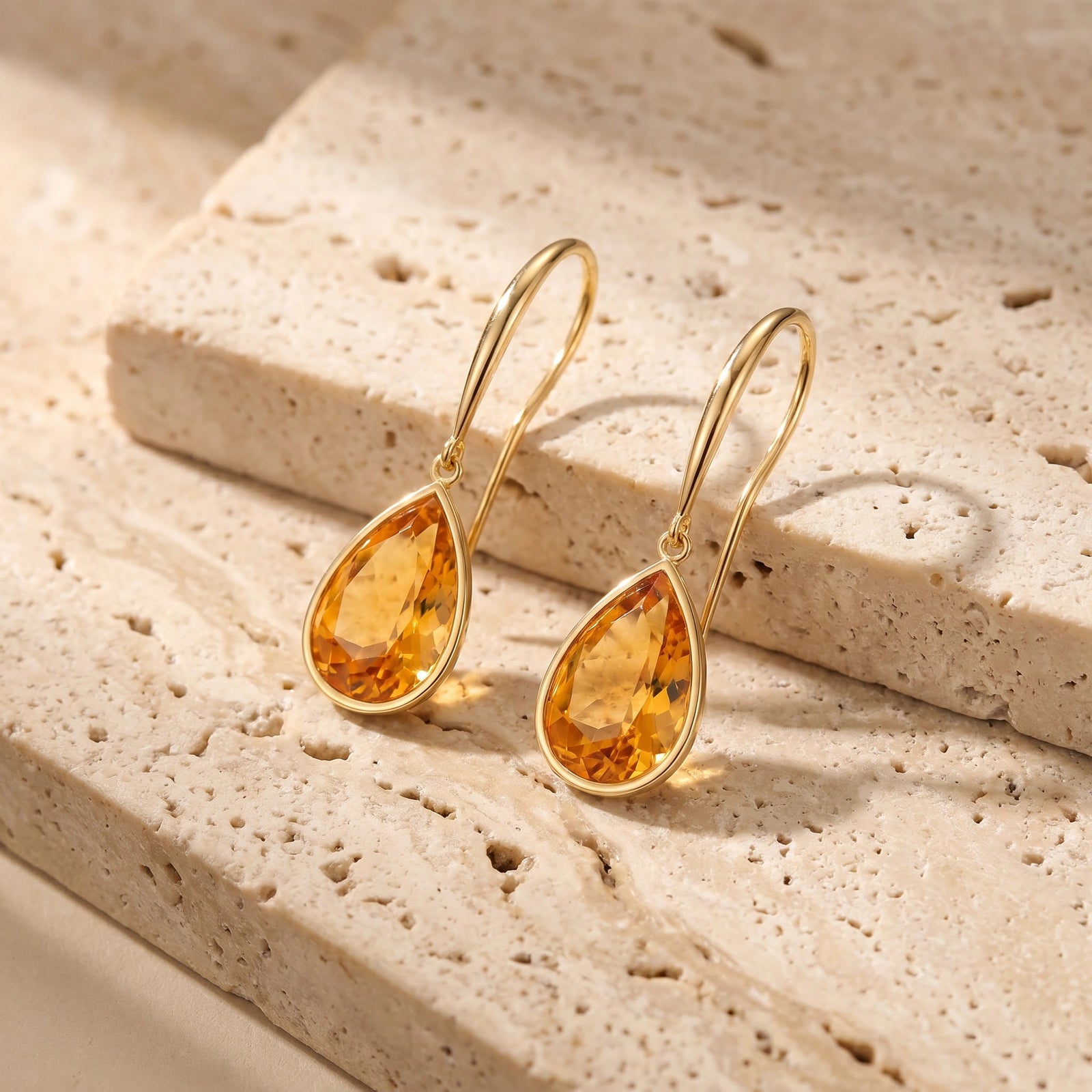 Yellow Gold Citrine — Mariaamelia