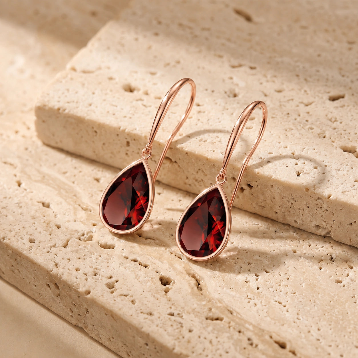 Rose Gold Garnet — Mariaamelia