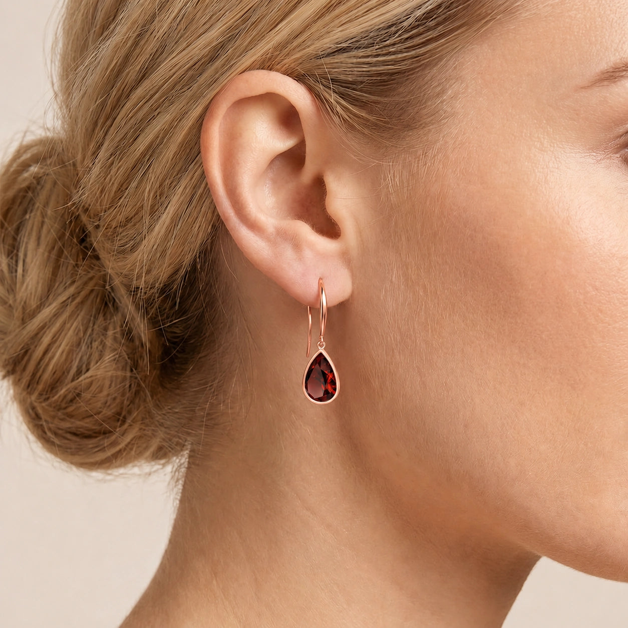 Rose Gold Garnet — Mariaamelia