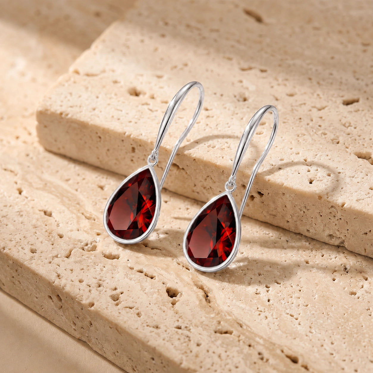 White Gold Garnet — Mariaamelia
