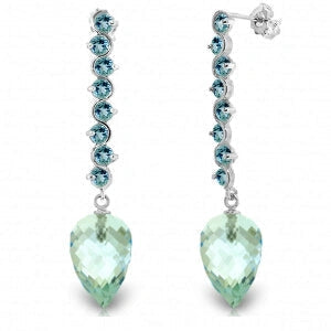 White Gold Blue Topaz — Mariaangiolina