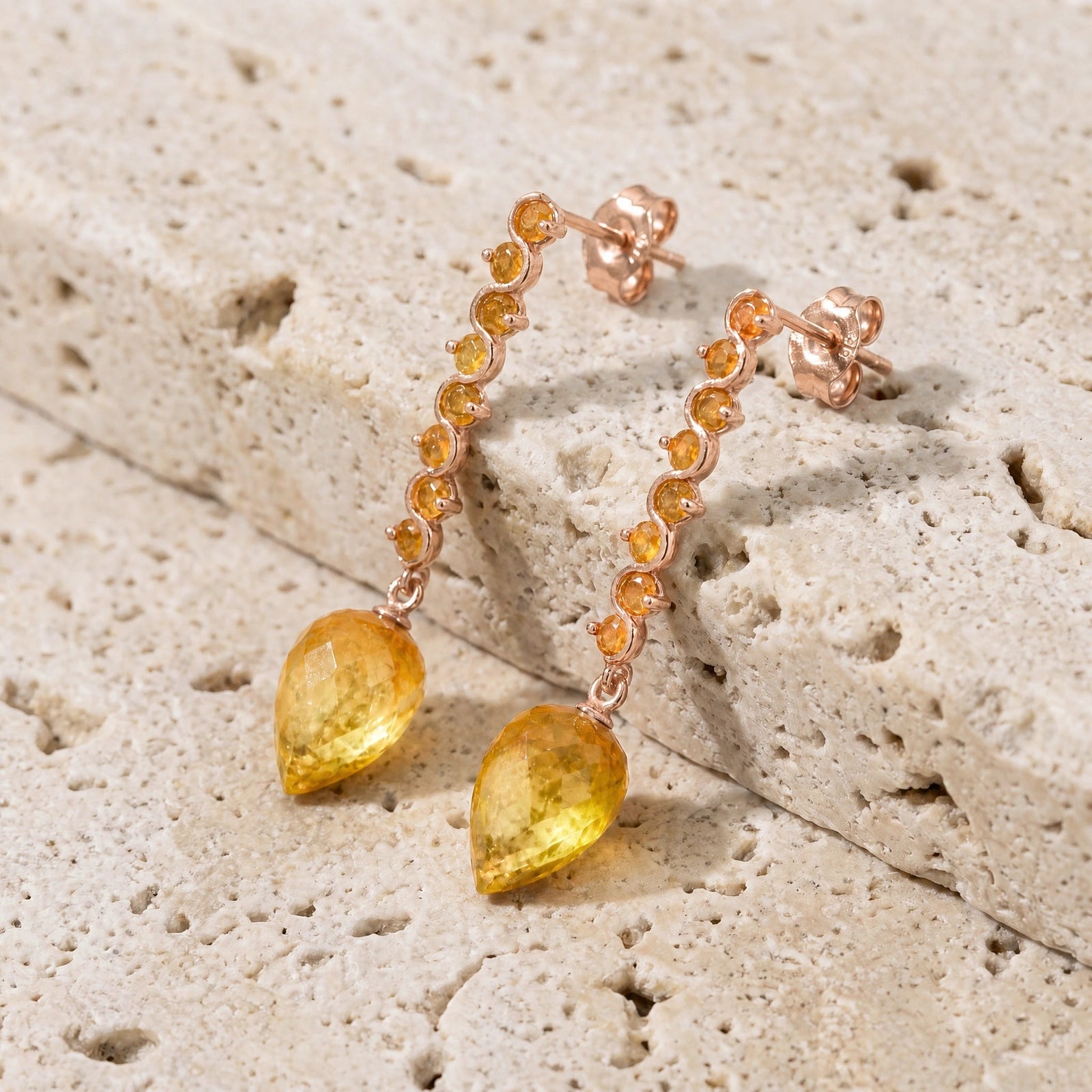 Rose Gold Citrine — Mariaangiolina