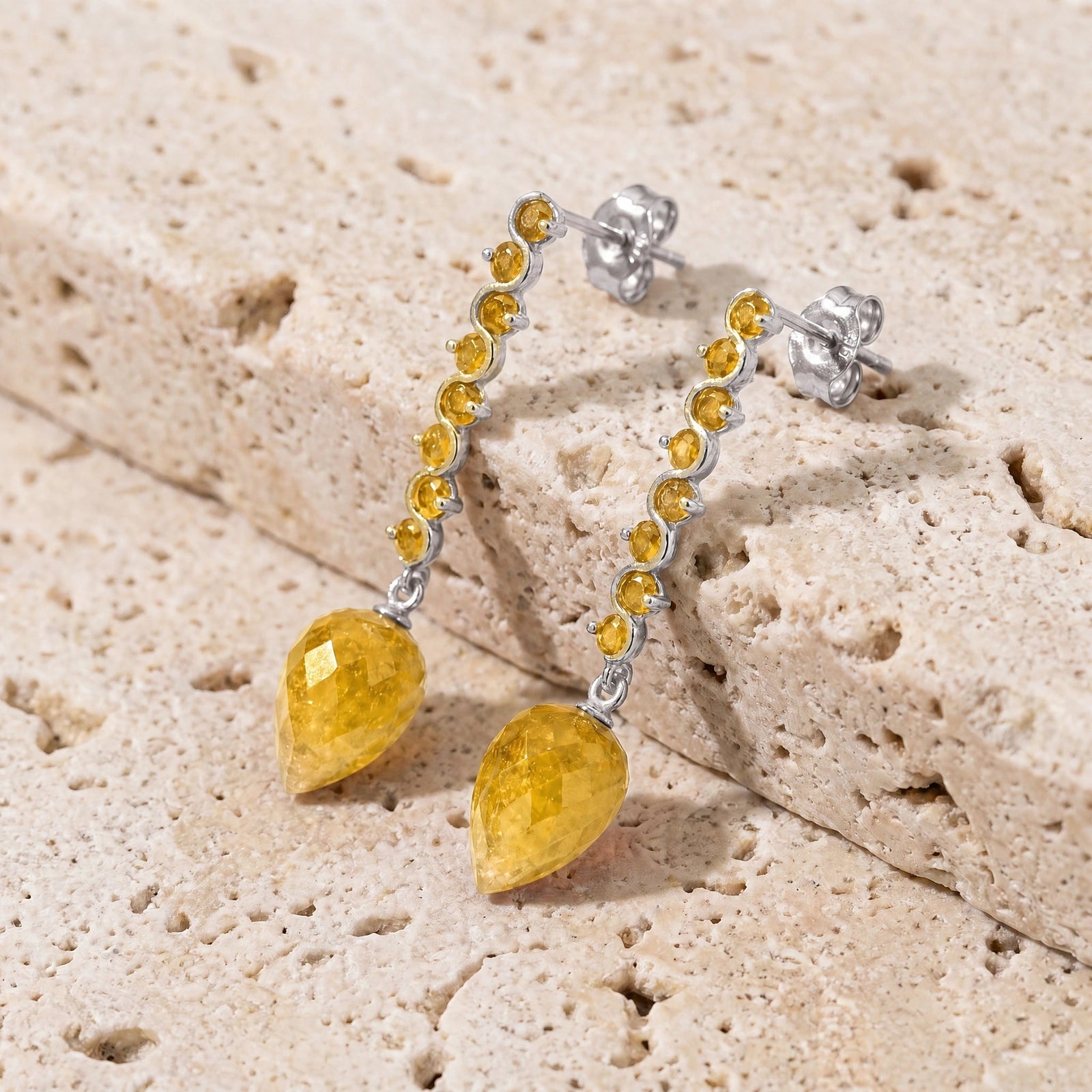 White Gold Citrine — Mariaangiolina
