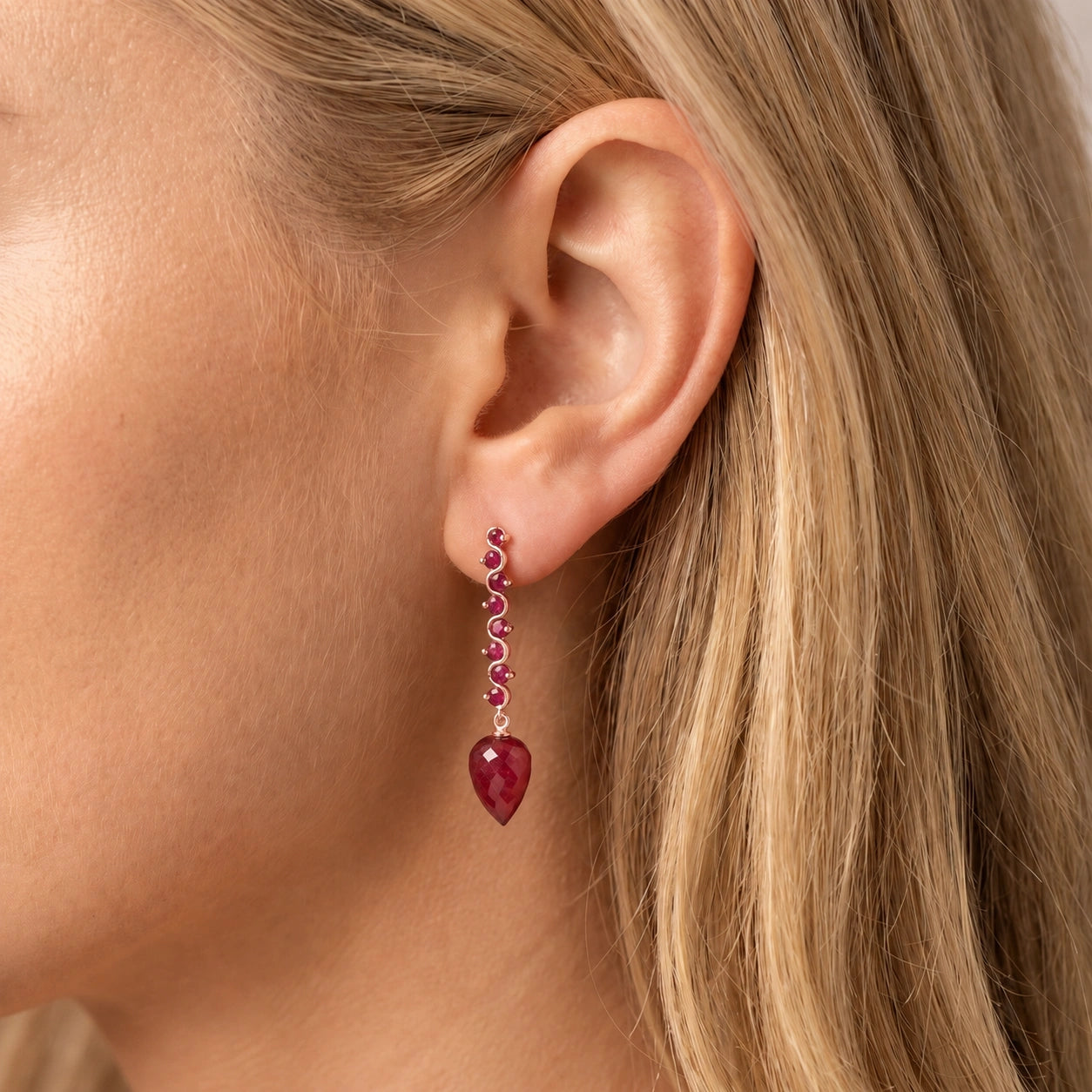 Rose Gold Ruby — Mariaangiolina
