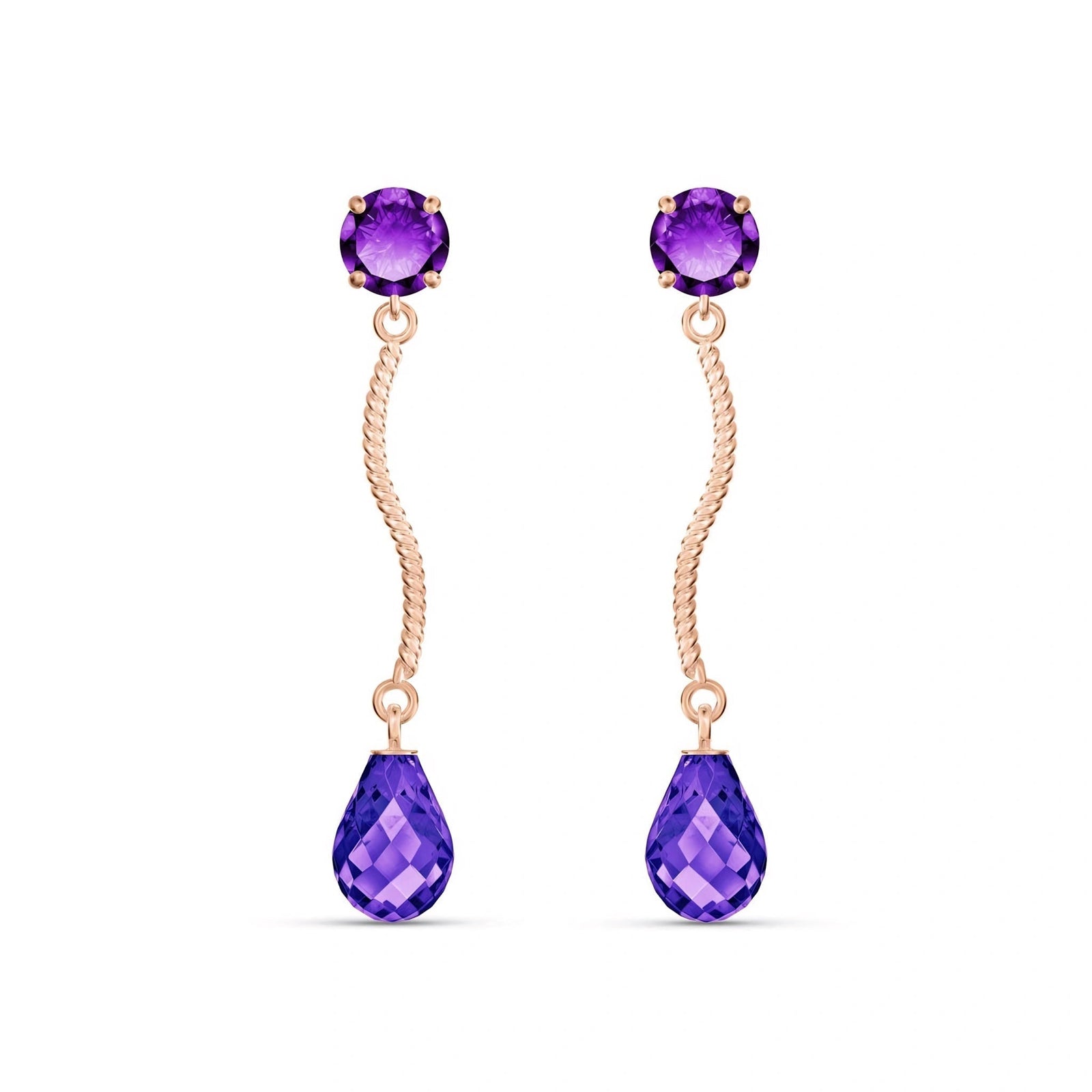 Rose Gold Amethyst — Mariaanna