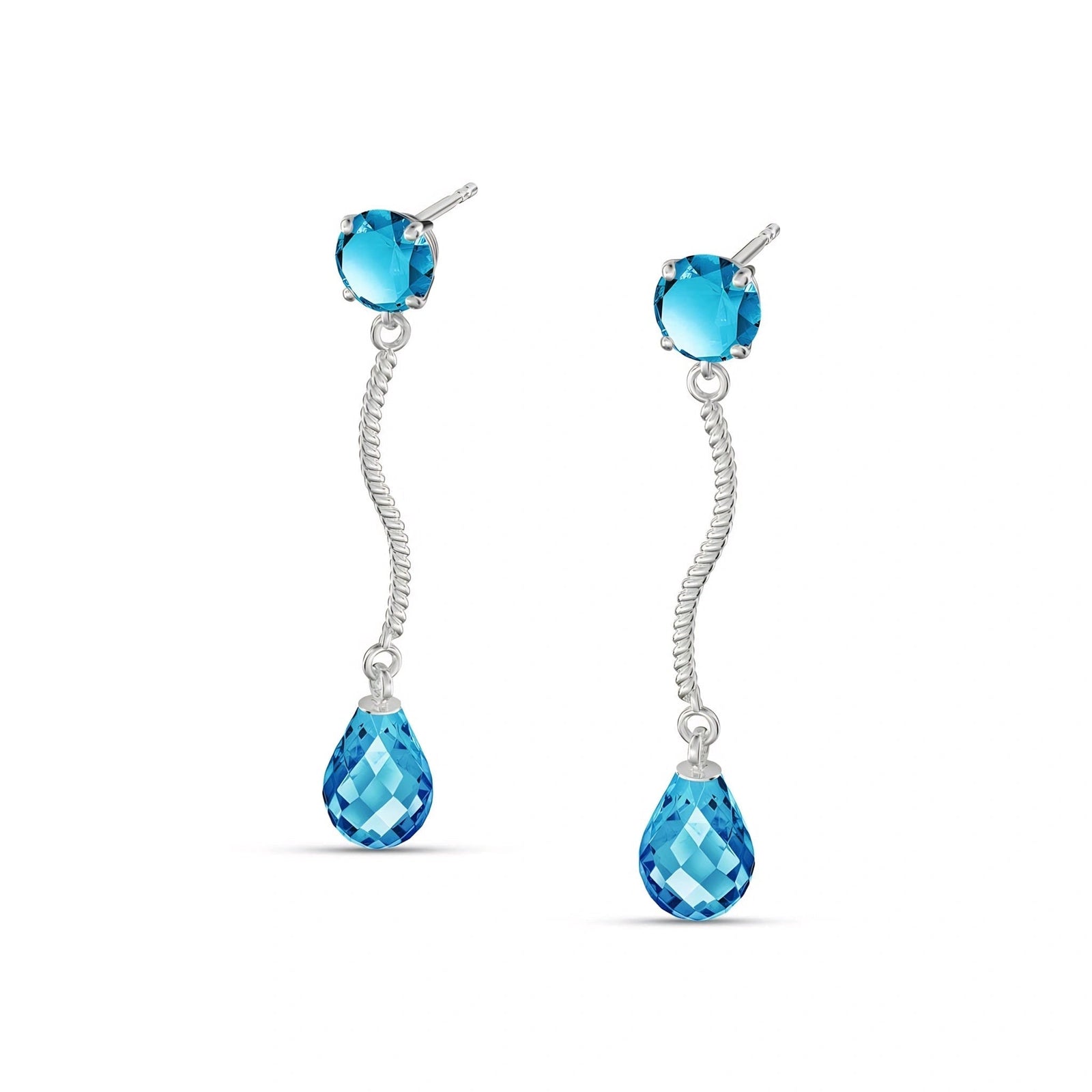 White Gold Blue Topaz — Mariaanna