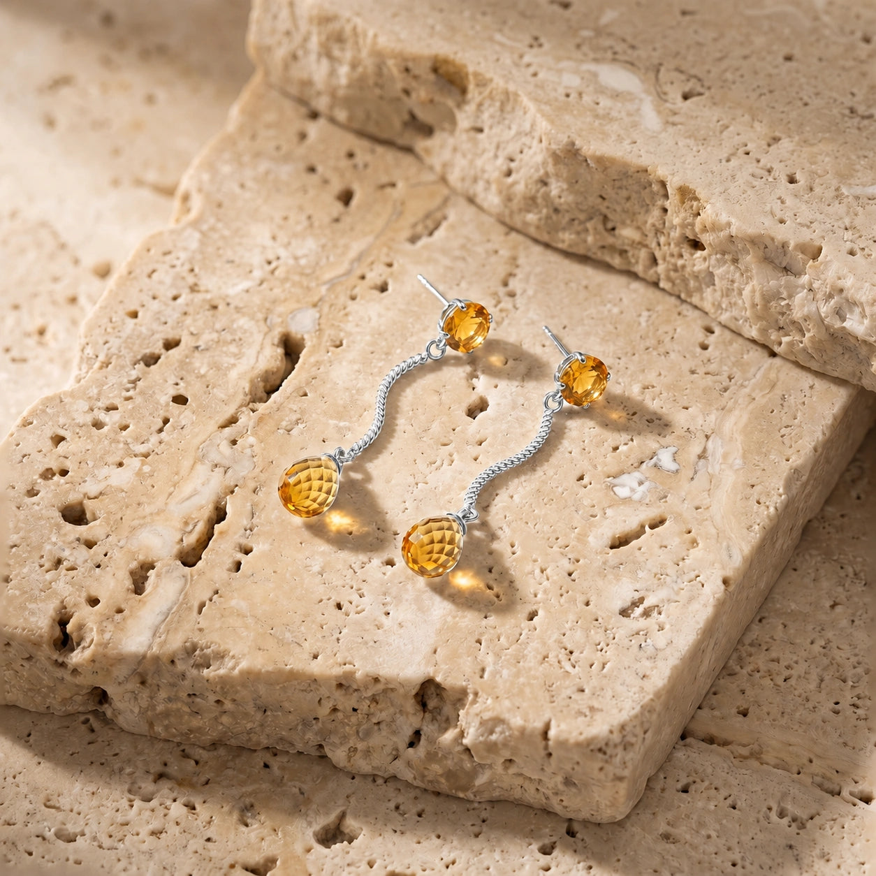 White Gold Citrine — Mariaanna