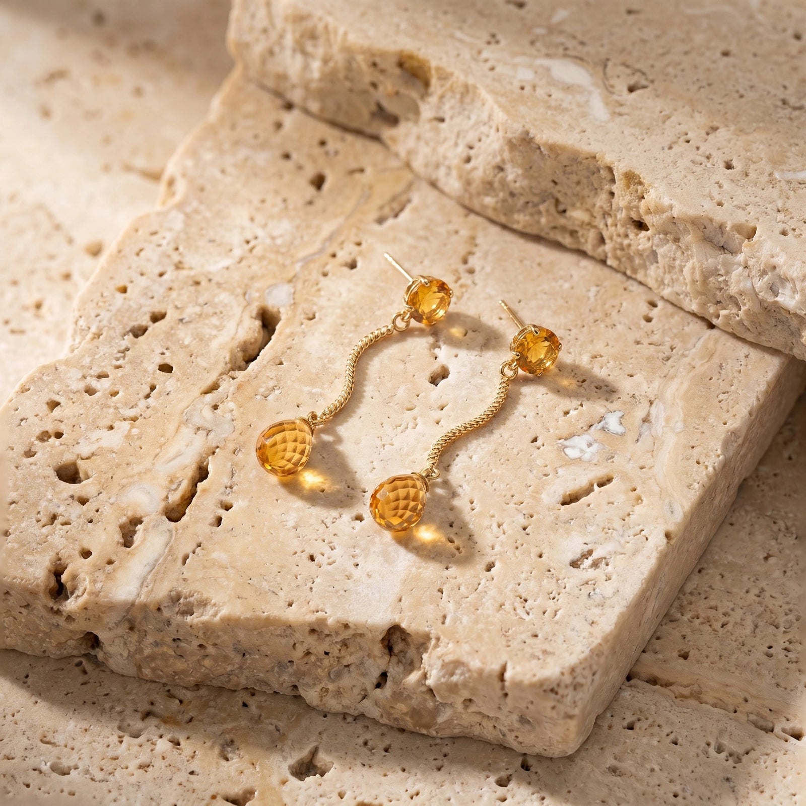 Yellow Gold Citrine — Mariaanna