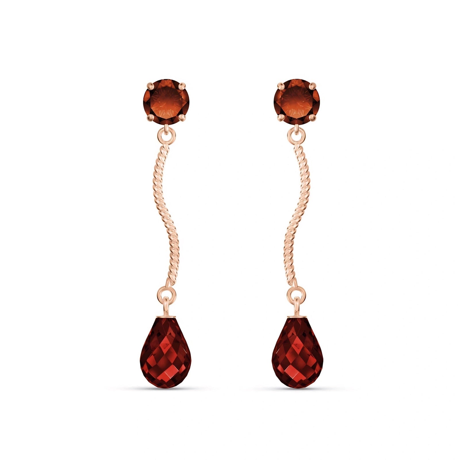 Rose Gold Garnet — Mariaanna