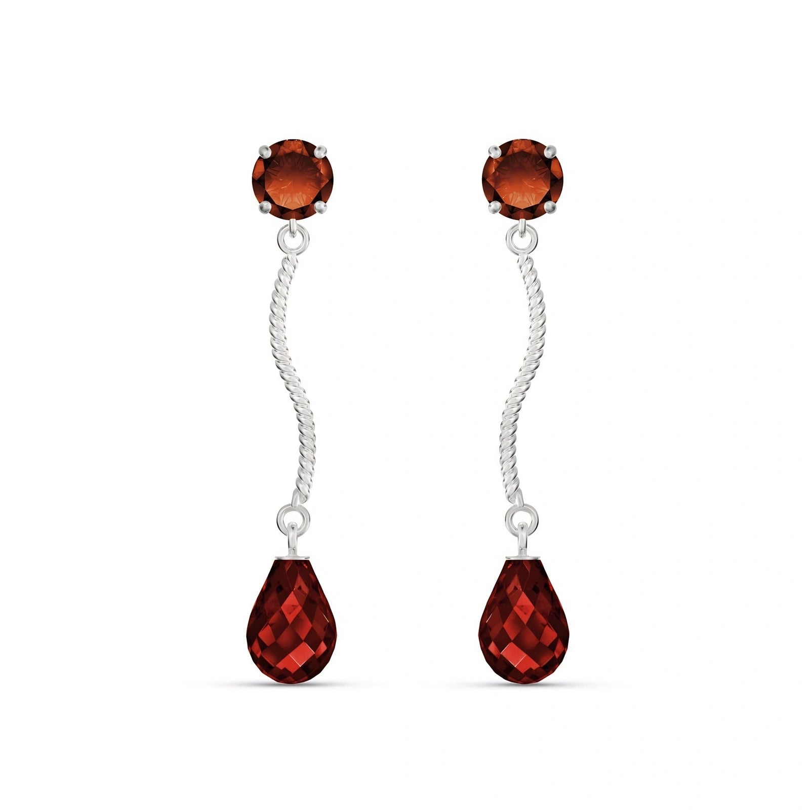 White Gold Garnet — Mariaanna
