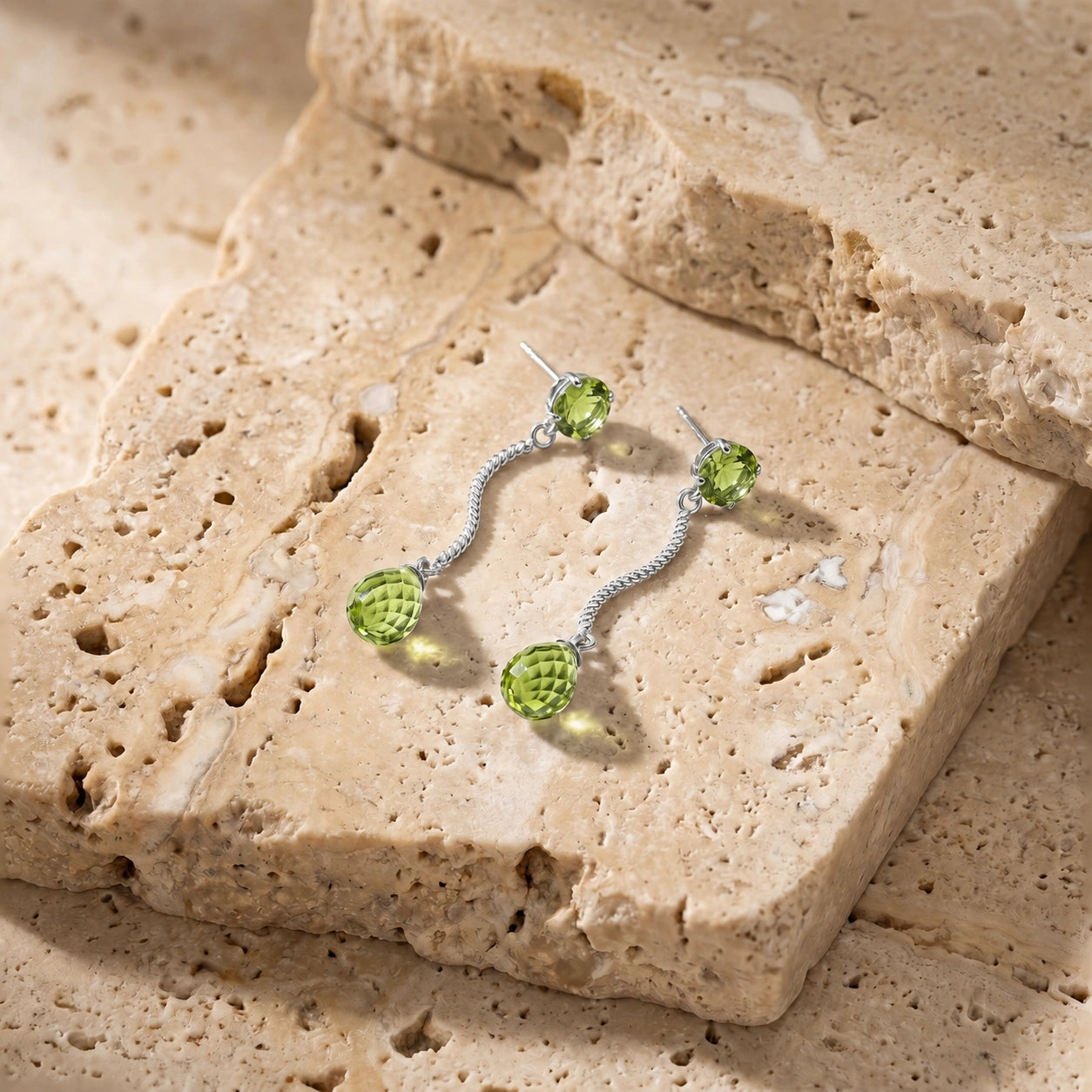 White Gold Peridot — Mariaanna