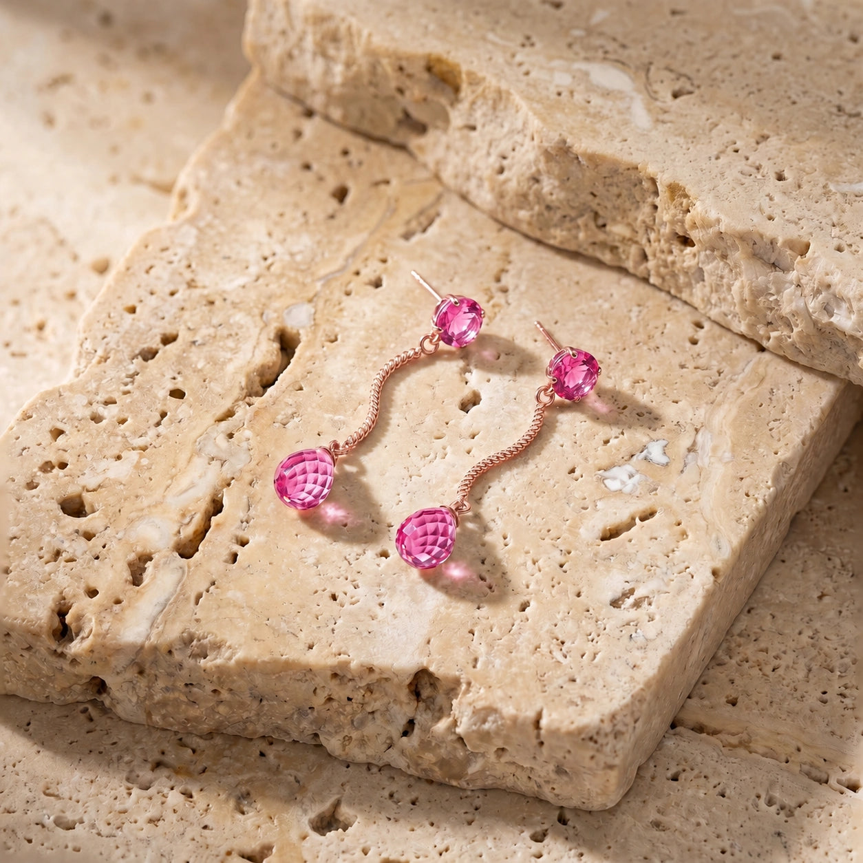 Rose Gold Pink Topaz — Mariaanna