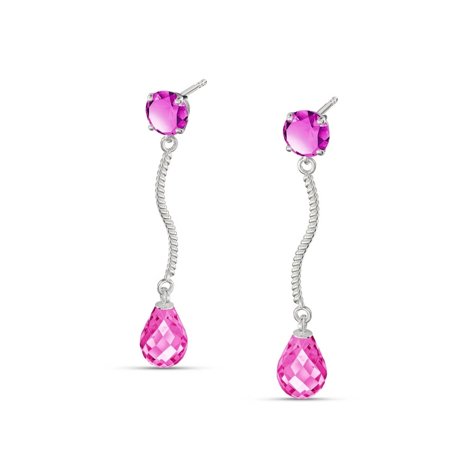 White Gold Pink Topaz — Mariaanna