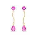 Yellow Gold Pink Topaz — Mariaanna