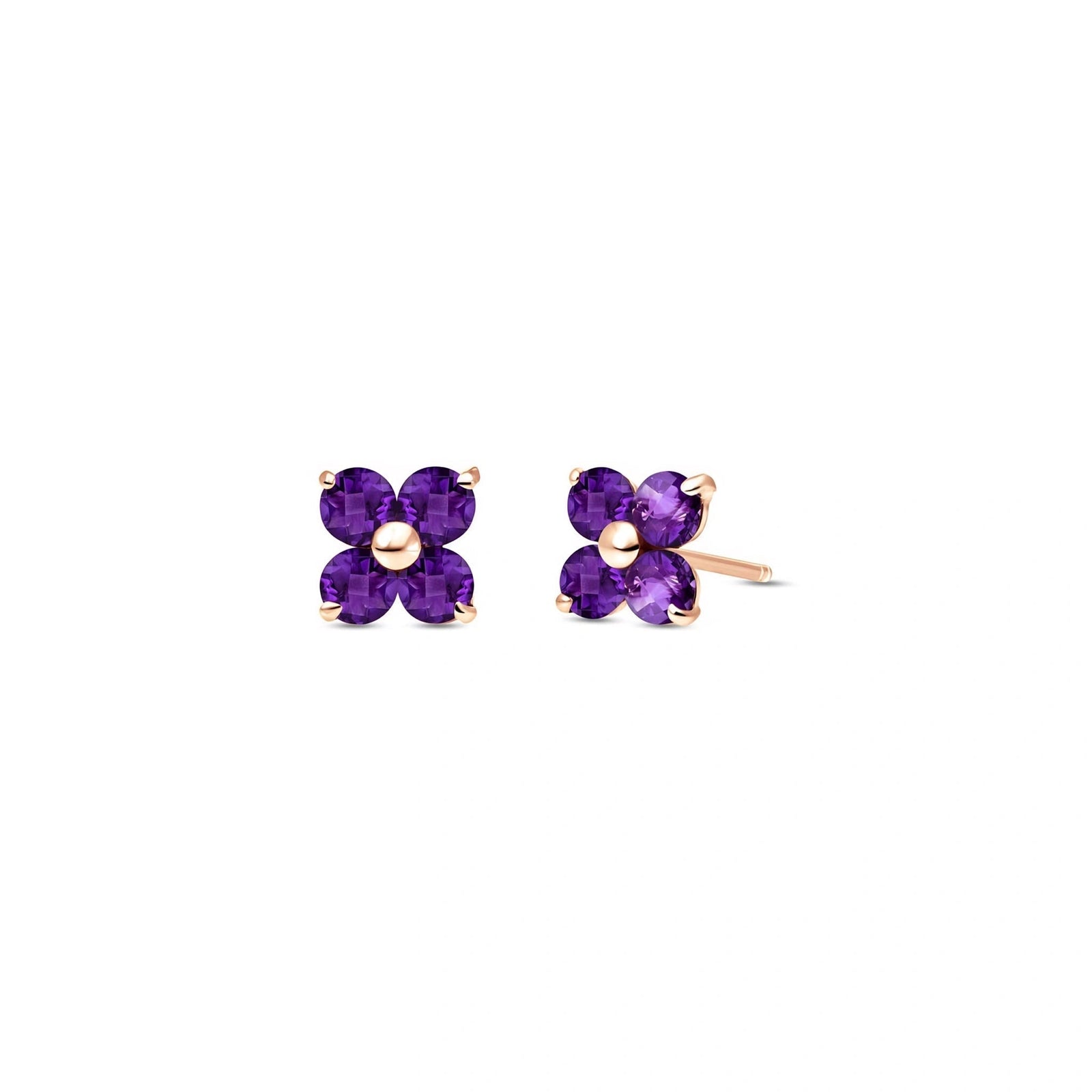 Rose Gold Amethyst — Mariaannarosa