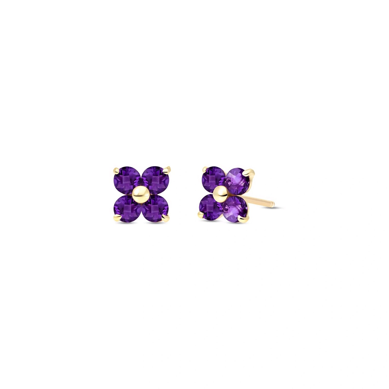 Yellow Gold Amethyst — Mariaannarosa