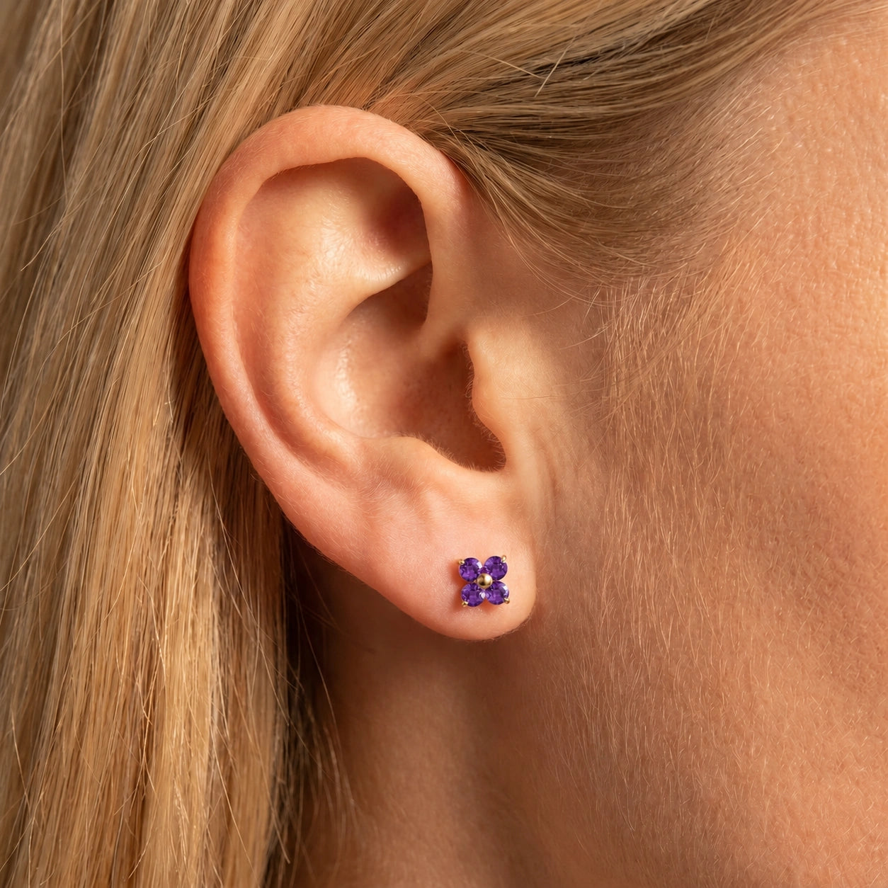 Yellow Gold Amethyst — Mariaannarosa