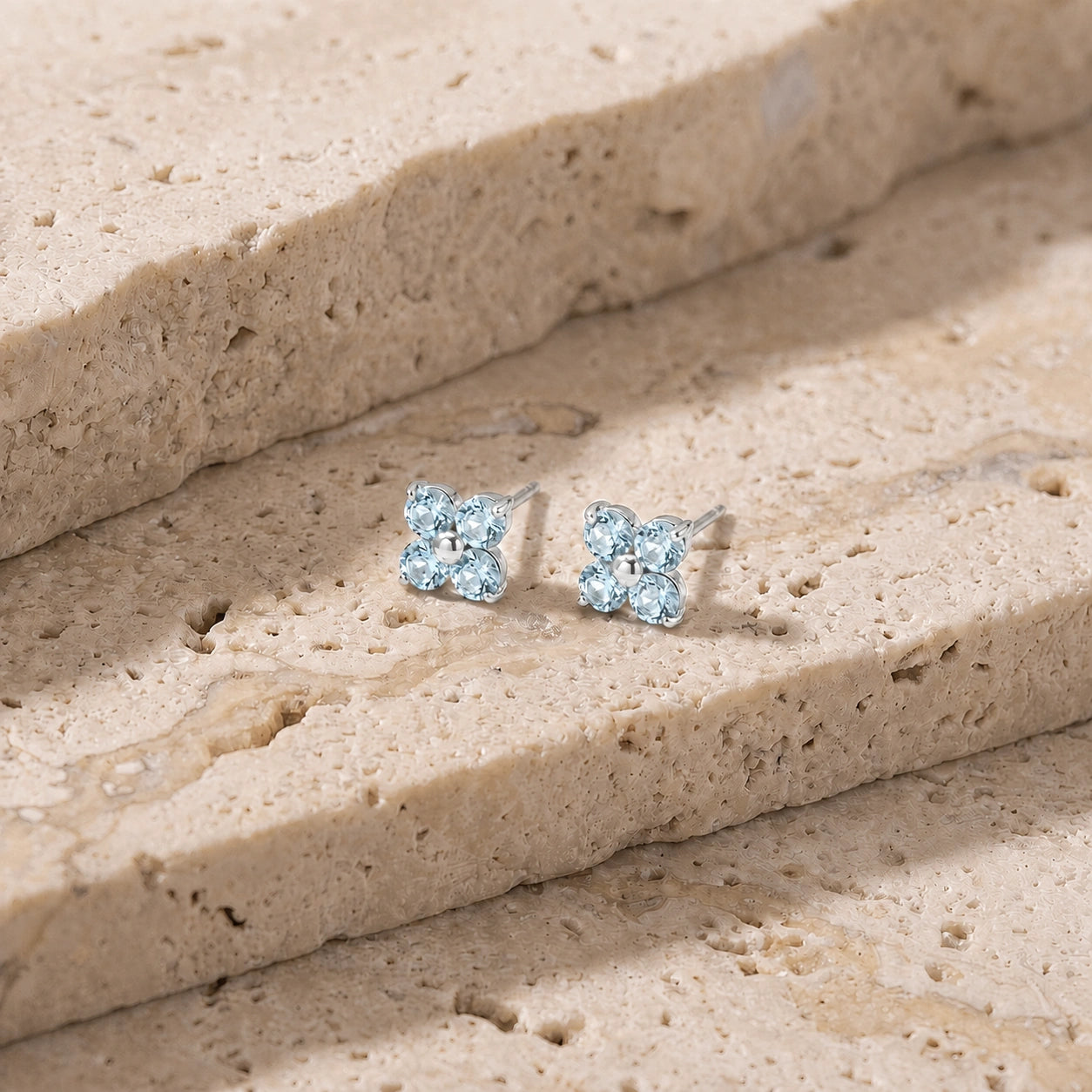 White Gold Aquamarine — Mariaannarosa