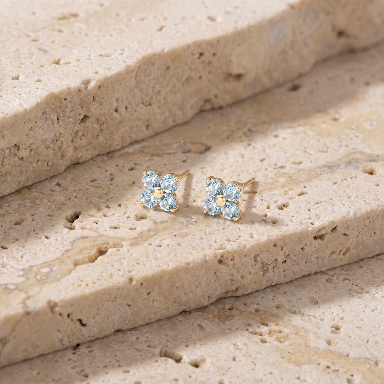 Yellow Gold Aquamarine — Mariaannarosa