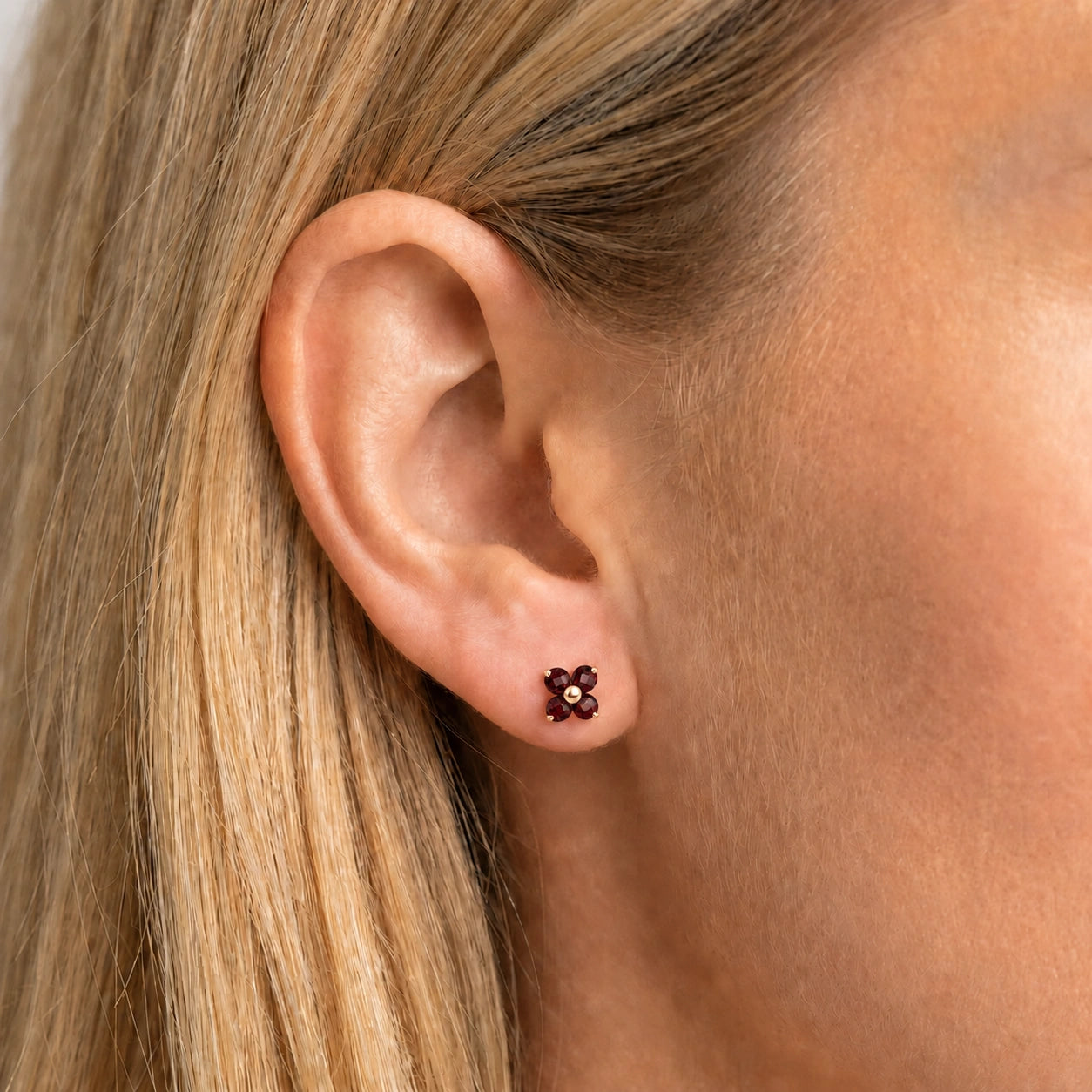 Rose Gold Garnet — Mariaannarosa