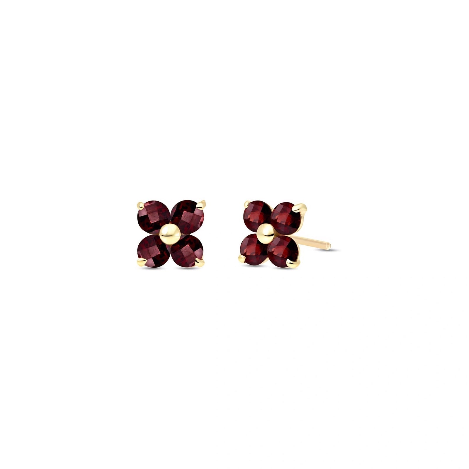 Yellow Gold Garnet — Mariaannarosa