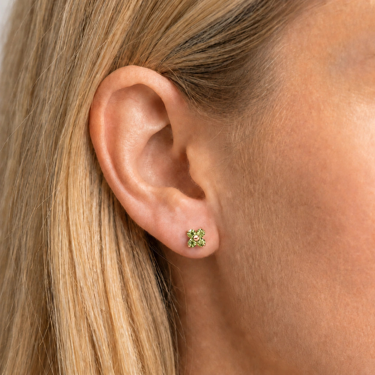 Rose Gold Peridot — Mariaannarosa