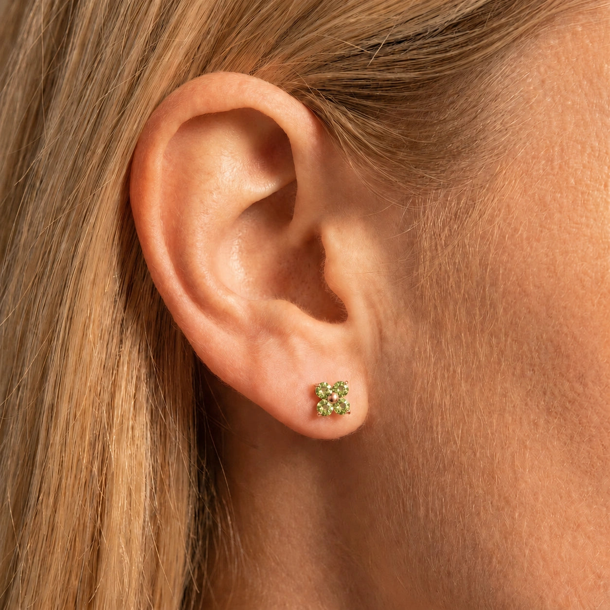 Rose Gold Peridot — Mariaannarosa