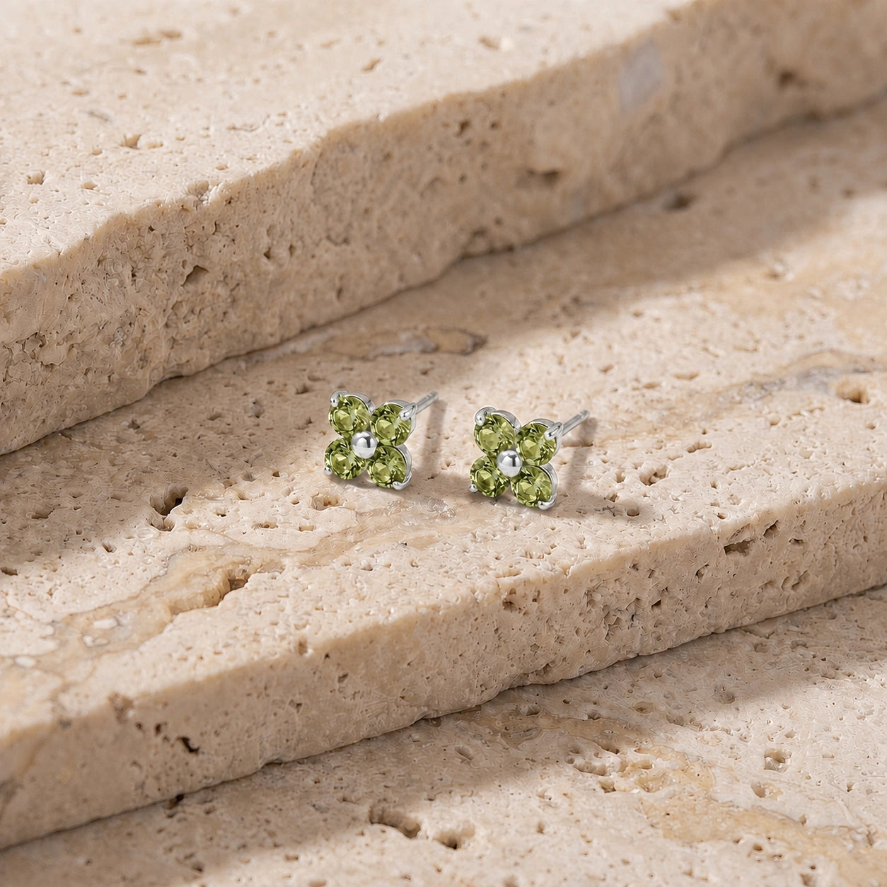 White Gold Peridot — Mariaannarosa