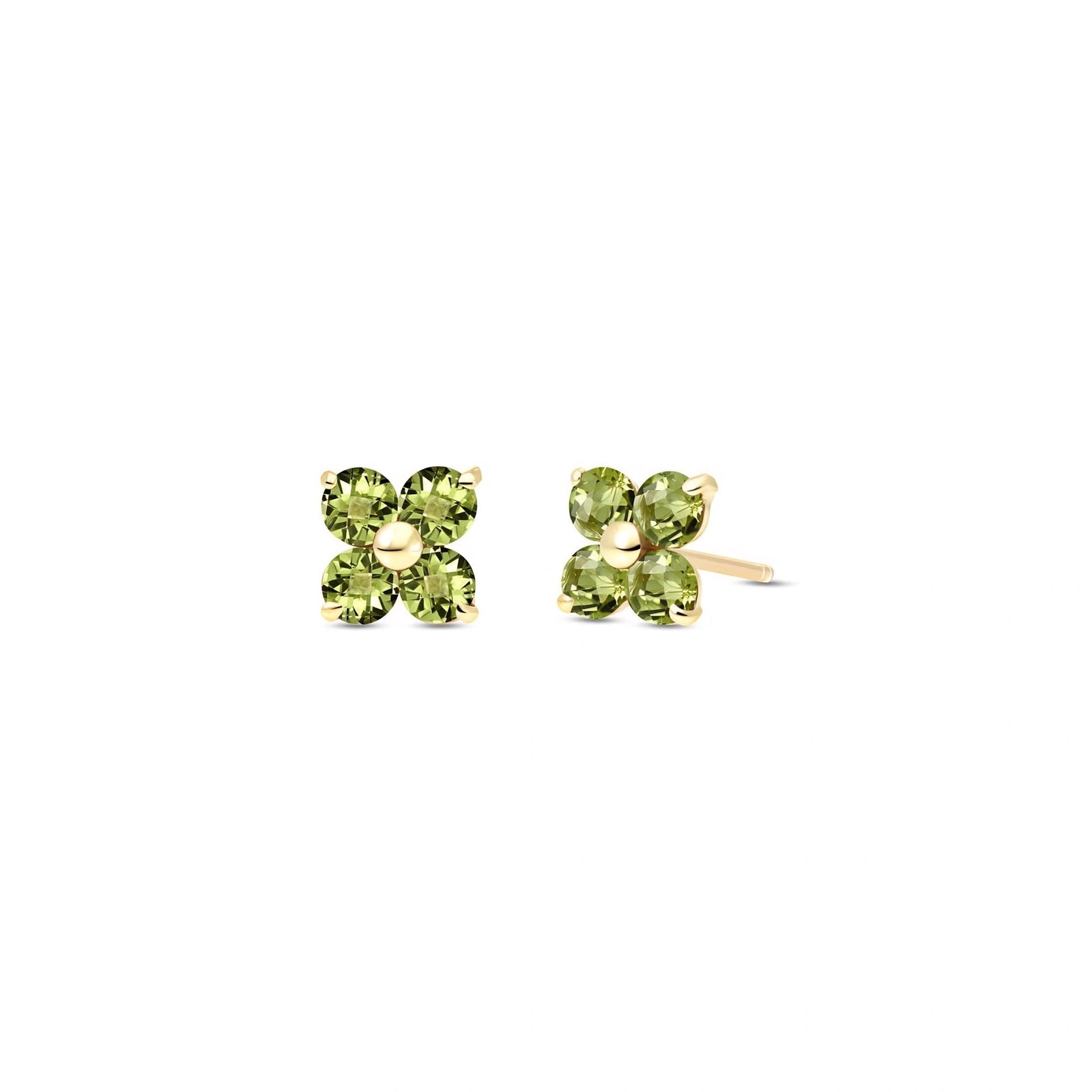 Yellow Gold Peridot — Mariaannarosa