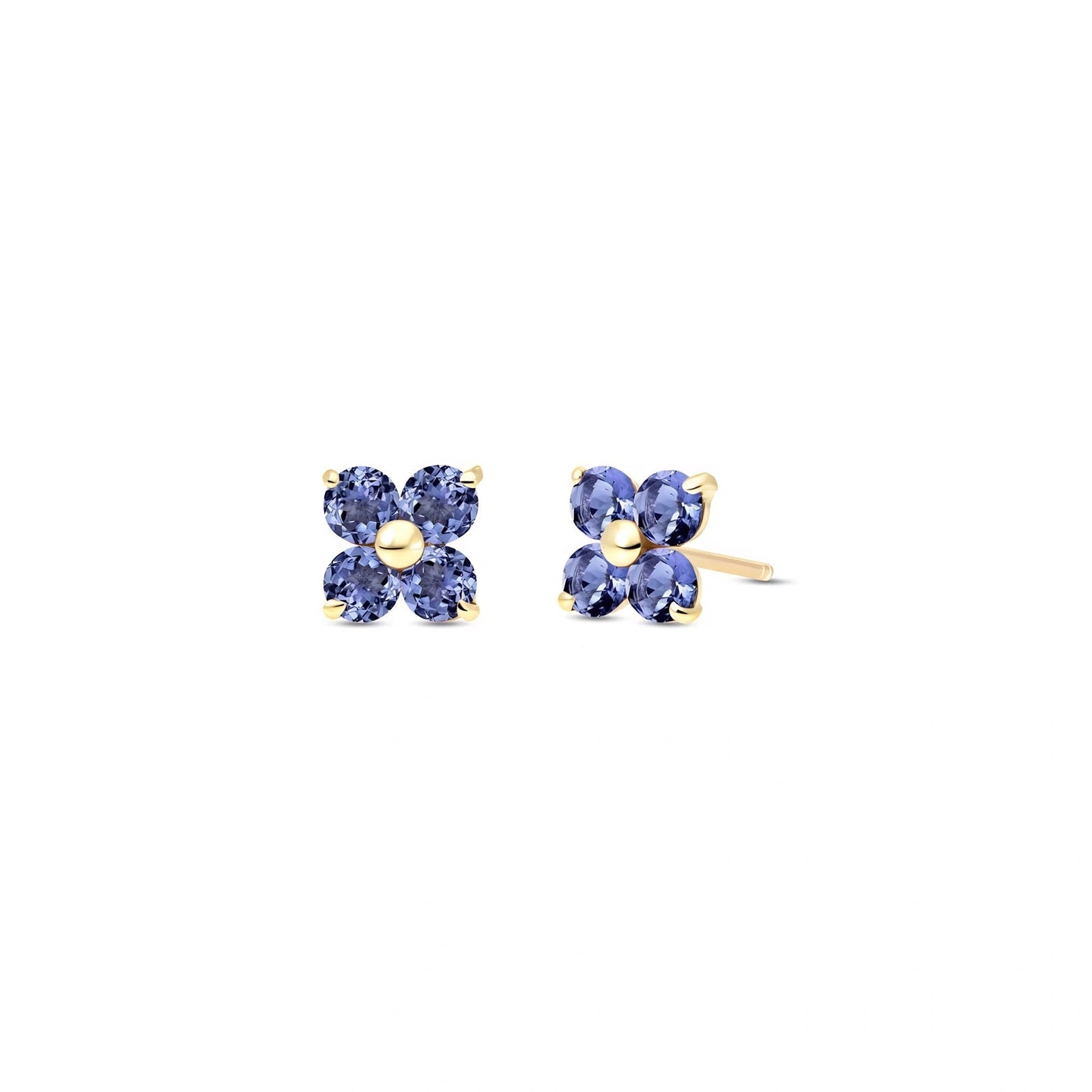 Yellow Gold Tanzanite — Mariaannarosa