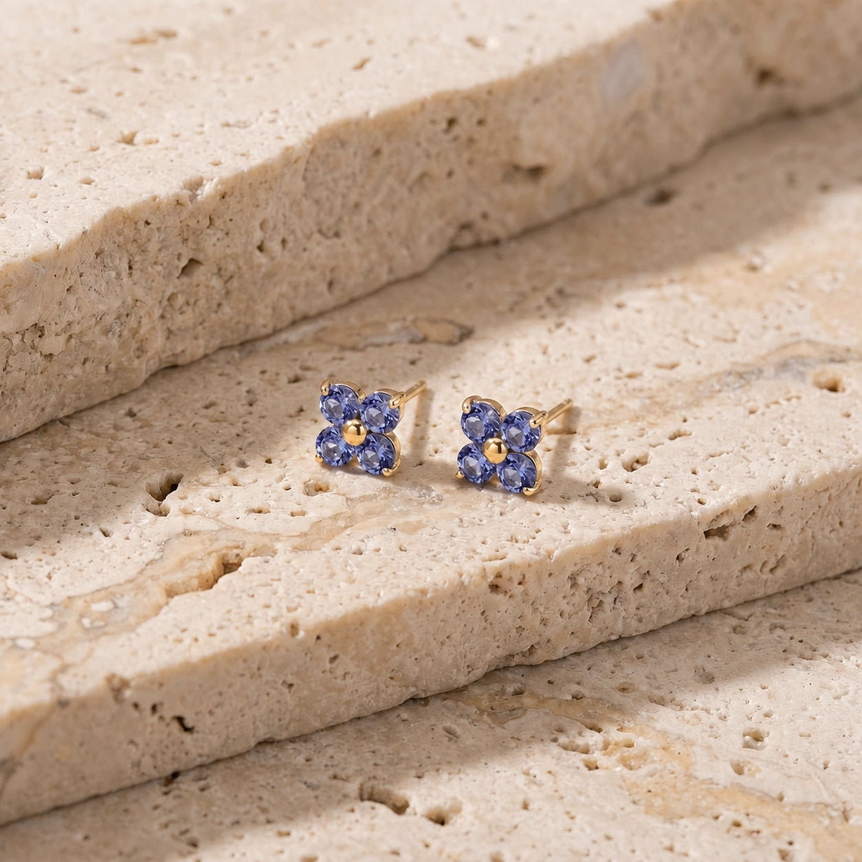 Yellow Gold Tanzanite — Mariaannarosa