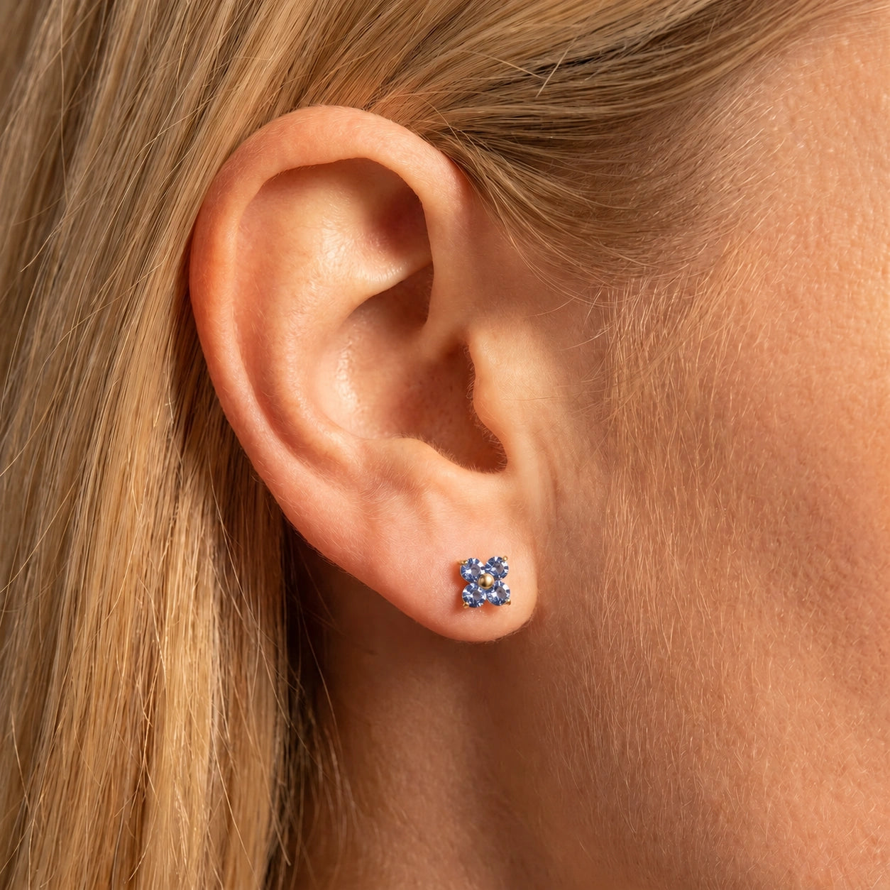 Yellow Gold Tanzanite — Mariaannarosa
