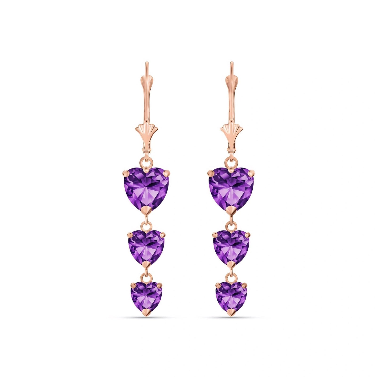 Rose Gold Amethyst — Mariaannunziata