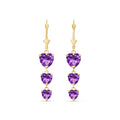 Yellow Gold Amethyst — Mariaannunziata