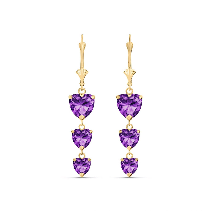 Yellow Gold Amethyst — Mariaannunziata