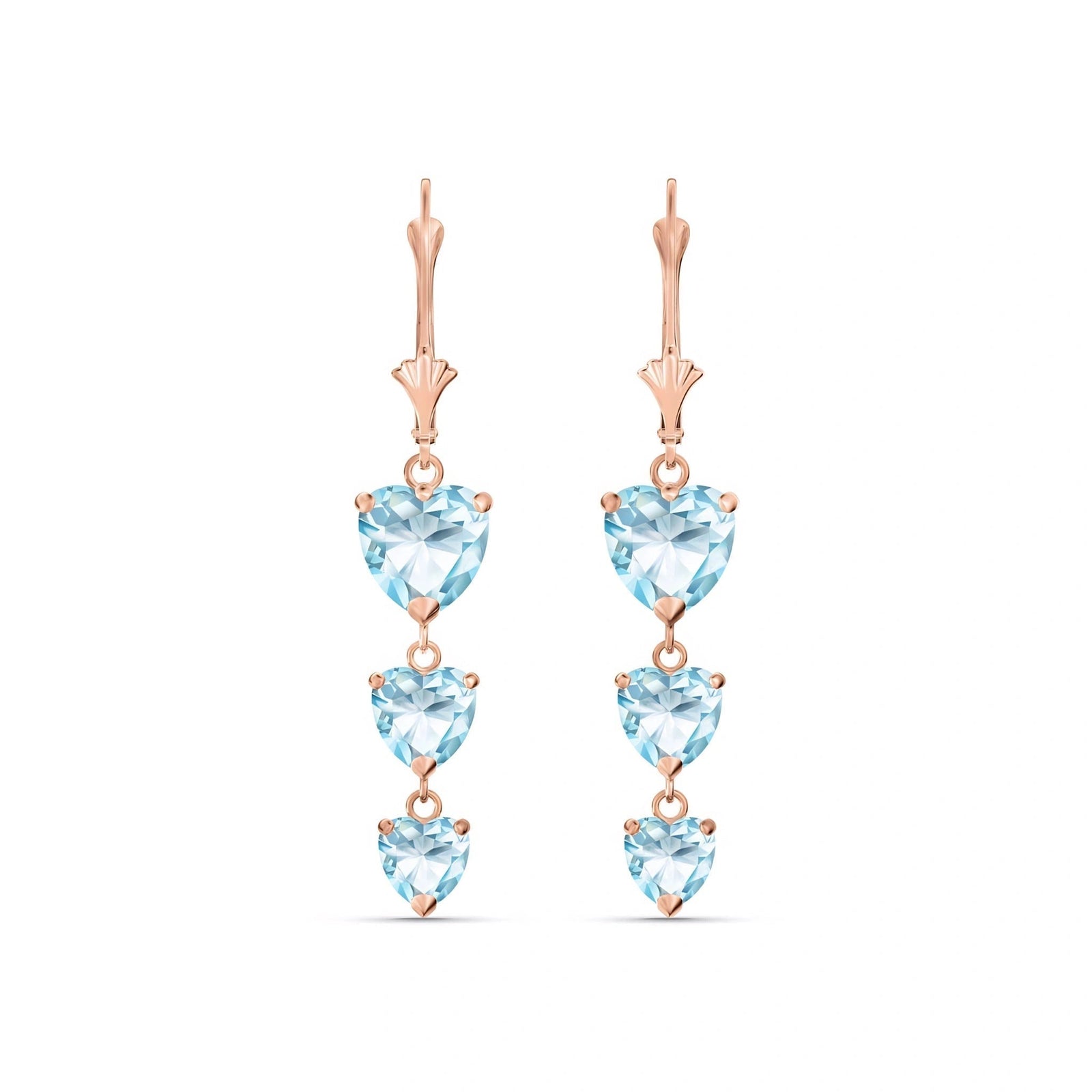 Rose Gold Aquamarine — Mariaannunziata