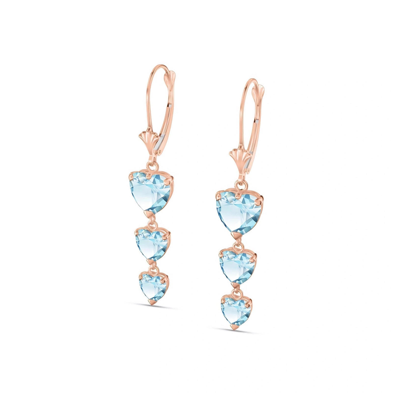 Rose Gold Aquamarine — Mariaannunziata