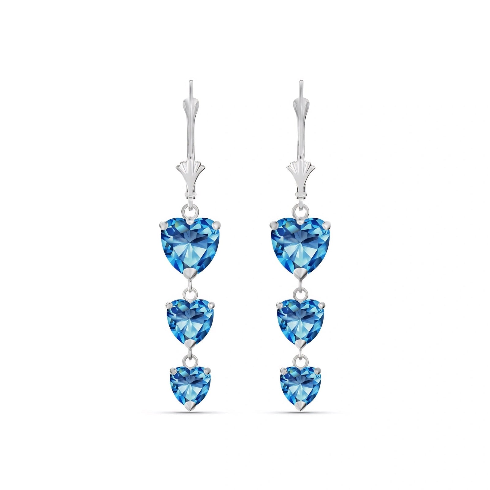 White Gold Blue Topaz — Mariaannunziata