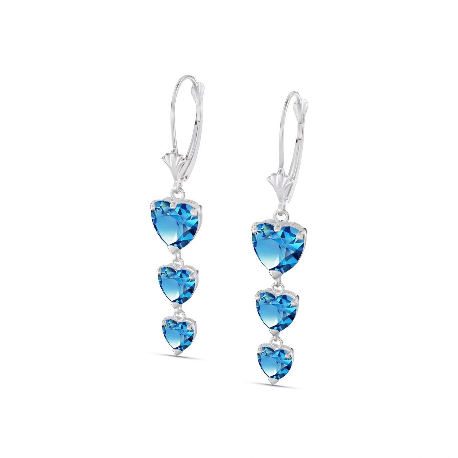 White Gold Blue Topaz — Mariaannunziata