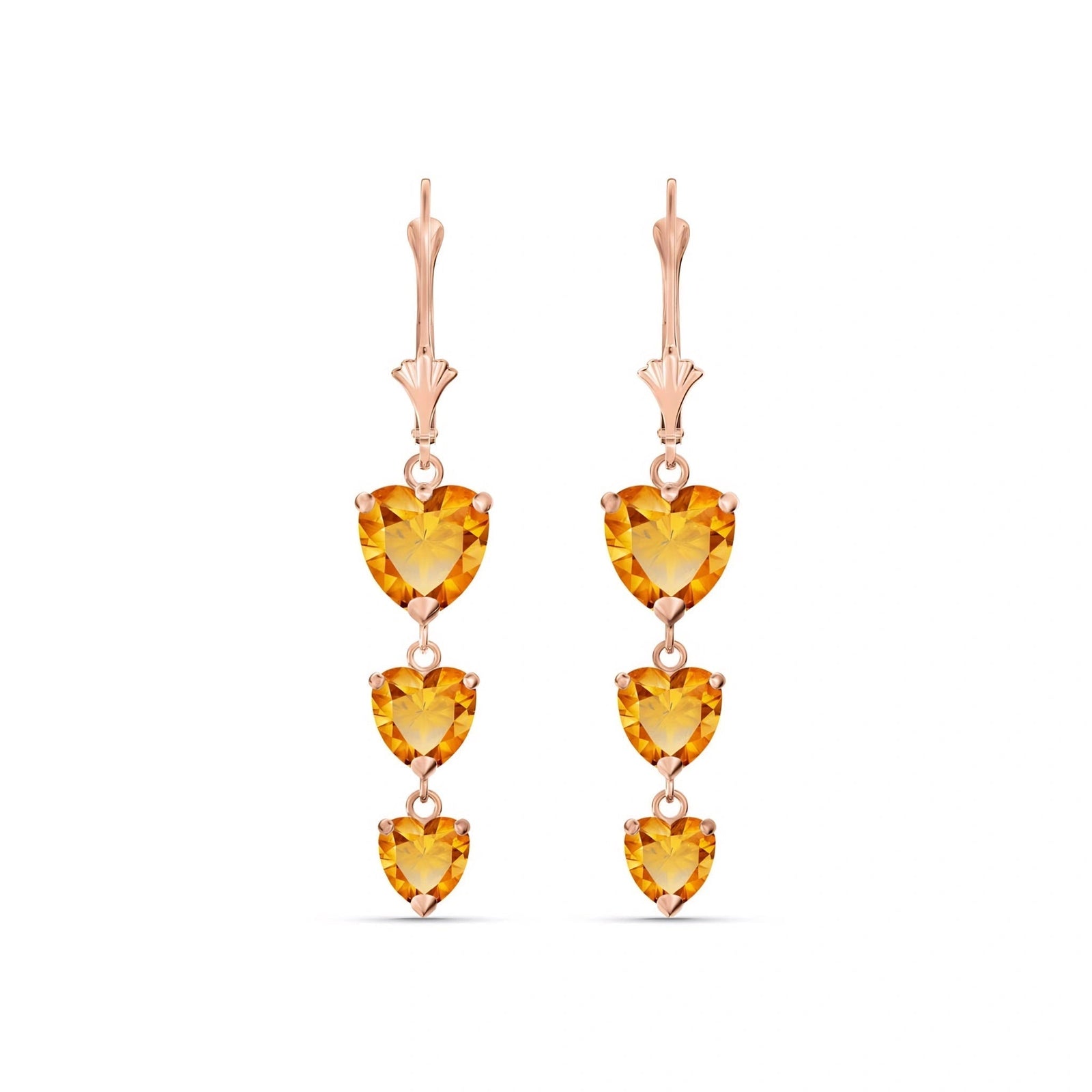 Rose Gold Citrine — Mariaannunziata