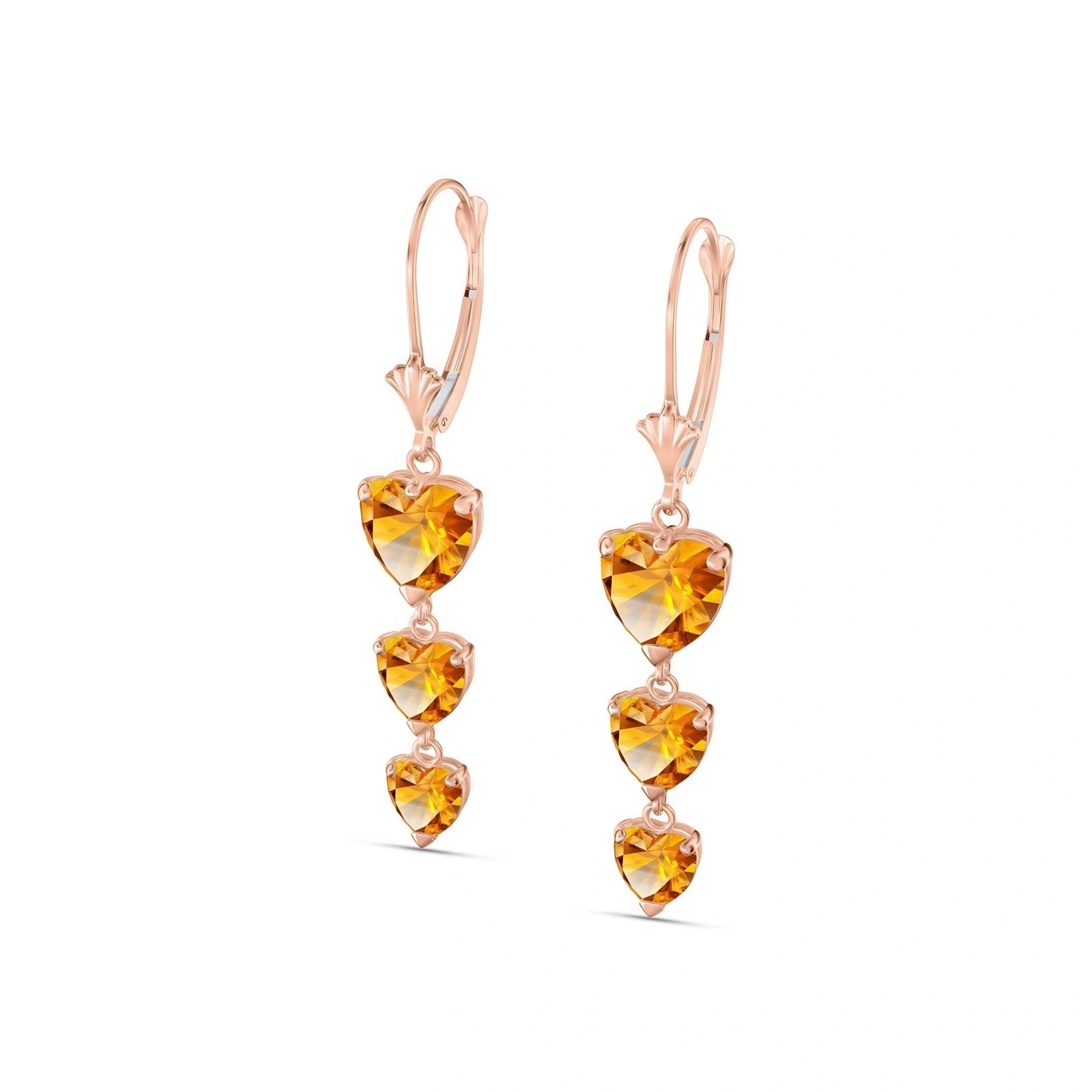 Rose Gold Citrine — Mariaannunziata