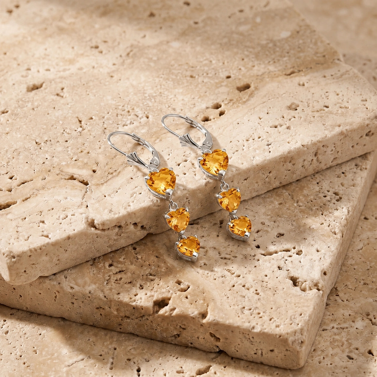 White Gold Citrine — Mariaannunziata