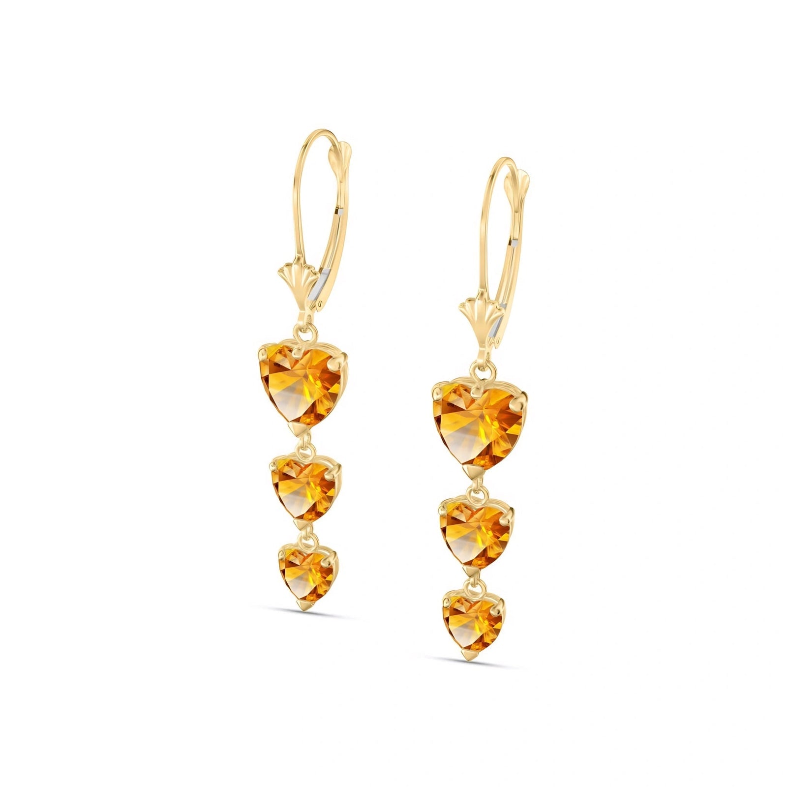 Yellow Gold Citrine — Mariaannunziata