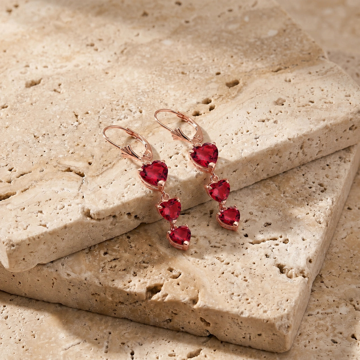 Rose Gold Garnet — Mariaannunziata