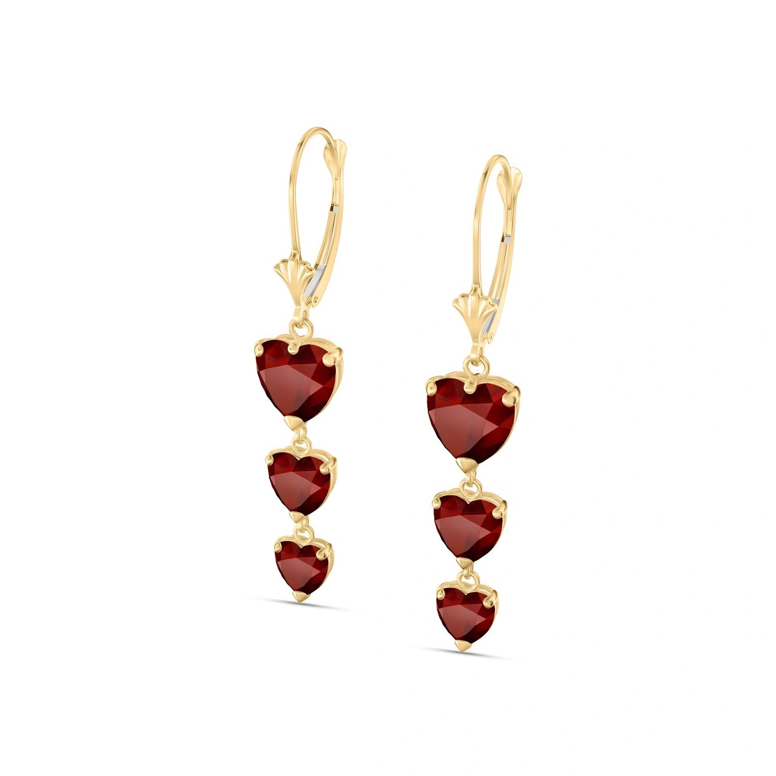 Yellow Gold Garnet — Mariaannunziata