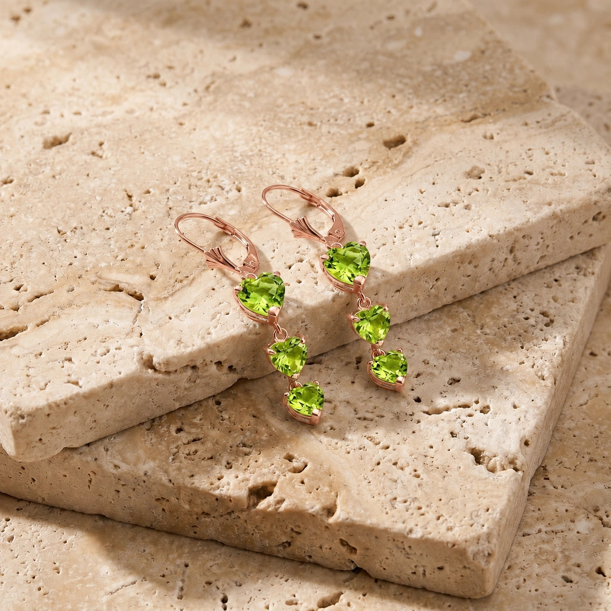 Rose Gold Peridot — Mariaannunziata