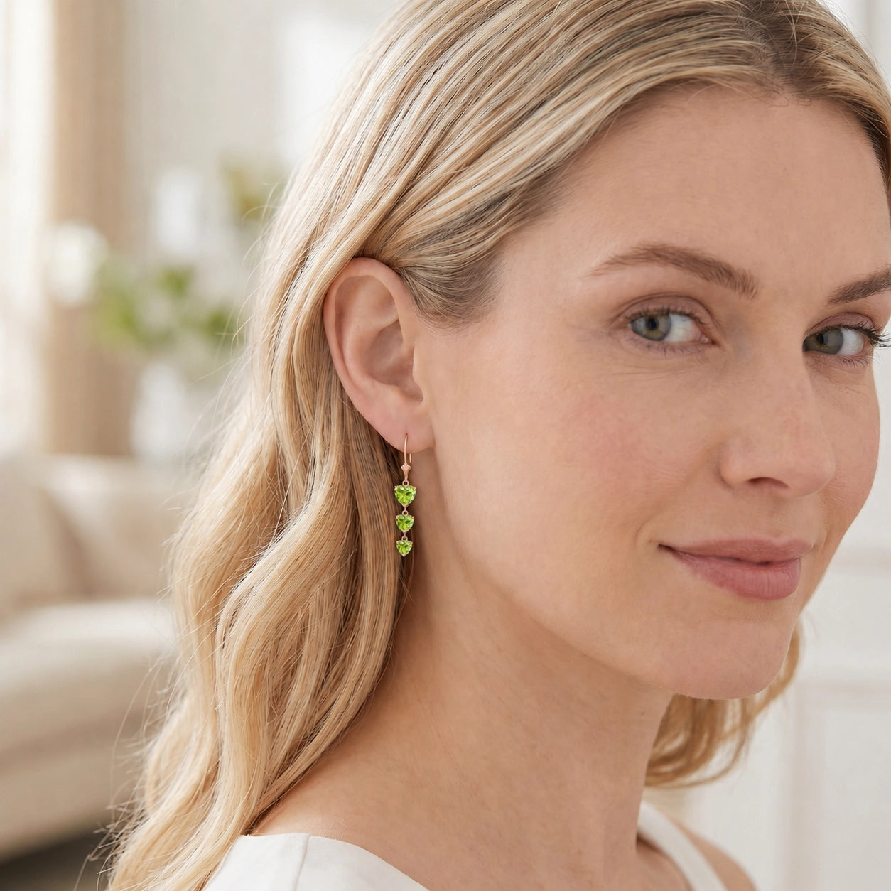 Rose Gold Peridot — Mariaannunziata